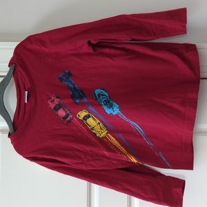 Hanna Andersson long sleeve racecar tee size: US 5 / 110cm